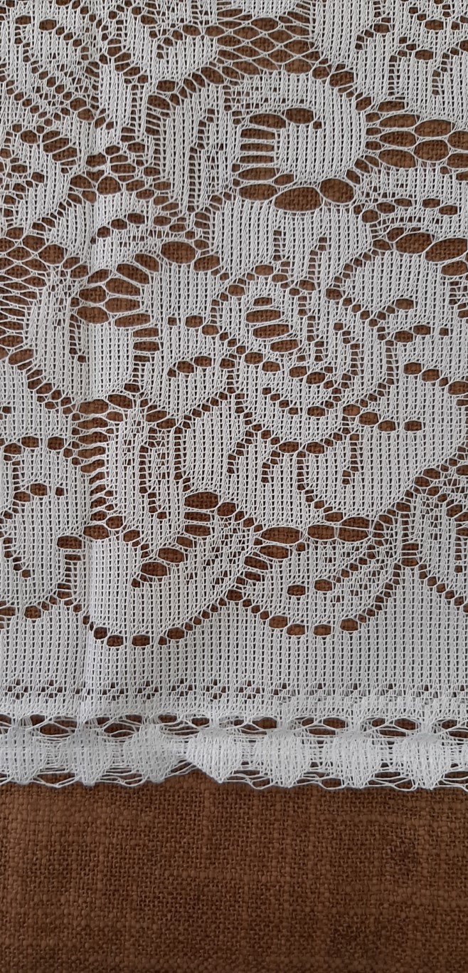 Mantel Cuadrado Blanco De Jacquard 80X80Cm – Home Line
