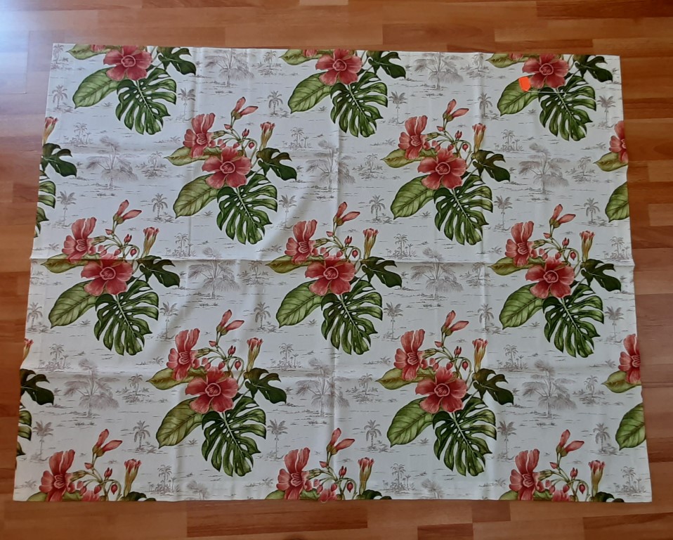 Mantel Rectangular Monsteras 130X170Cm – Laura S